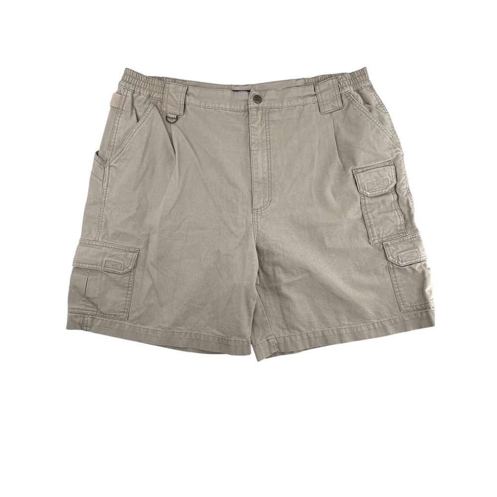 5.11 Tactical Series Mens Khaki Cotton Canvas Cargo Shorts Style 73285 Size 42